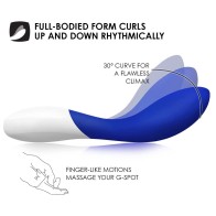 Vibrador Lelo Mona Wave Azul Medianoche - Placer del Punto G Definitivo