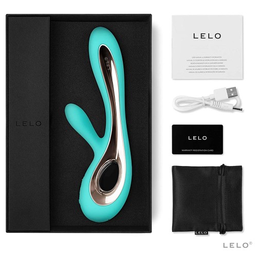 Lelo Soraya 2 Rabbit Vibrator Aqua