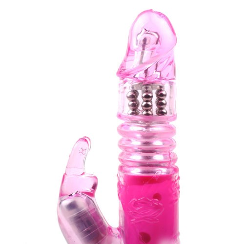 Pink Rabbit Thrusting Vibrator