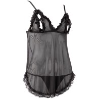 Cottelli Open Babydoll for Seductive Nights