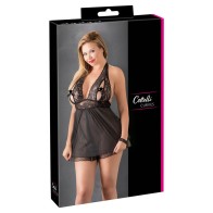 Babydoll Talla Plus con Cuello Halter Cottelli