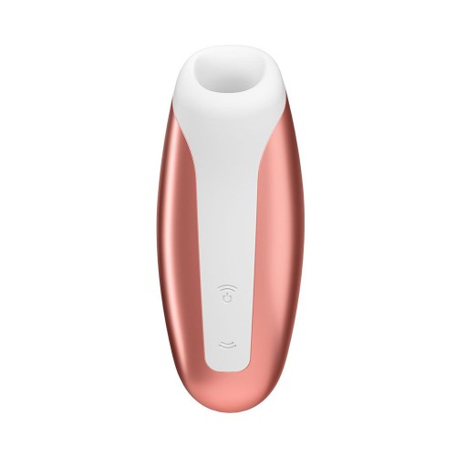 Masajeador Clitorial Satisfyer Copper Love Breeze para Placer en Movimiento