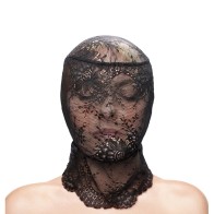 Fetish and Fashion Lace Hood for Sensual Encounters