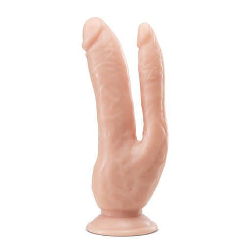 Dildo Doble Penetrador de 8 Pulgadas Dr. Skin para Placer de Doble Penetración