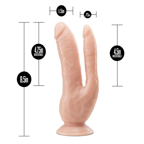 Dildo Doble Penetrador de 8 Pulgadas Dr. Skin para Placer de Doble Penetración