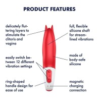 Satisfyer Power Flower Clitoral Vibrator for Intense Pleasure