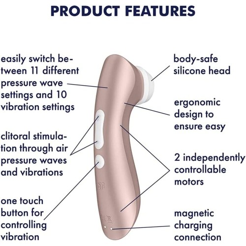 Satisfyer Pro 2 Plus para el Placer Clitoriano Supremo