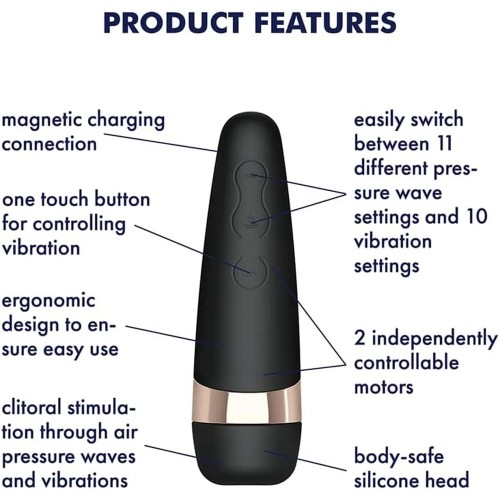 Satisfyer Pro 3 Plus para Estimulación Clitoriana Extraordinaria