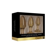 Ouch Glitter Acrylic Butt Plug Set - Explore Pleasure