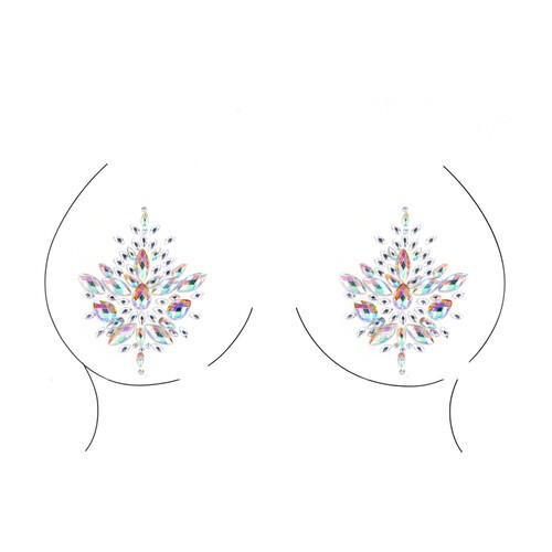 Dazzling Nipple Bling Stickers