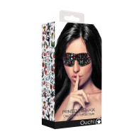 Ouch Old School Tattoo Printed Eye Mask for Sensual Play