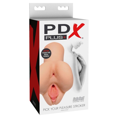 PDX Plus Pick Your Pleasure Stroker for Custom Sensations