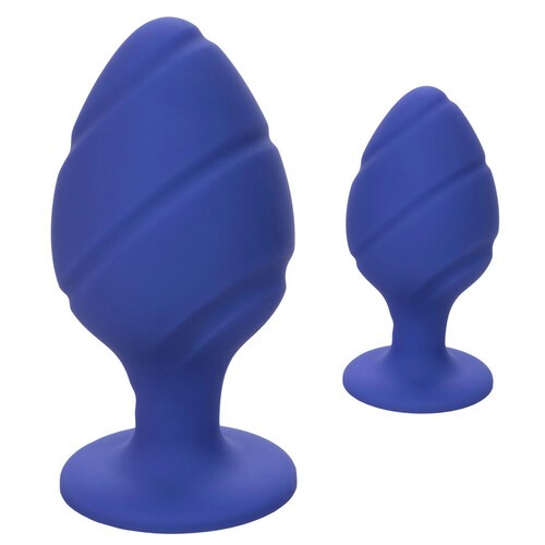 Duo de Plug Anal Cheeky Morado