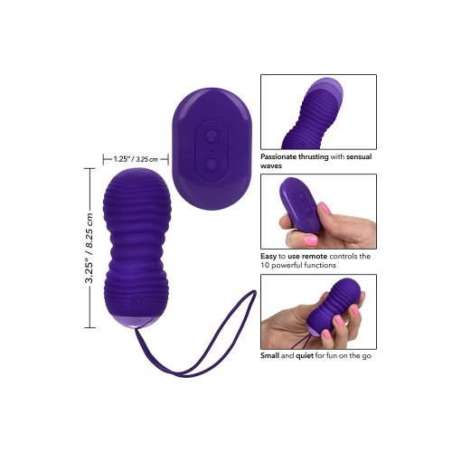 Bala Ribeteada de Control Remoto Slay THRUSTME para Placer