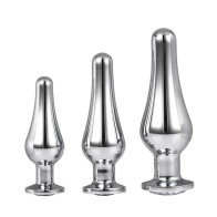 Gleaming Butt Plug Set for Elegant Pleasure