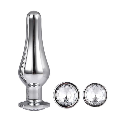 Gleaming Butt Plug Set for Elegant Pleasure