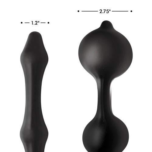 Plug Anal Inflable Master Series Devils Rattle con Anillo de Pene para Placer Travieso