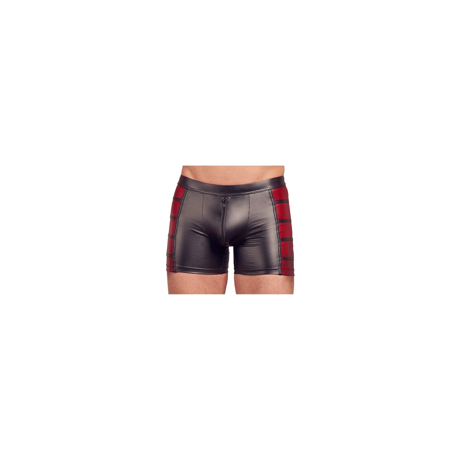 NEK Matte Look Pants Black and Red Medium