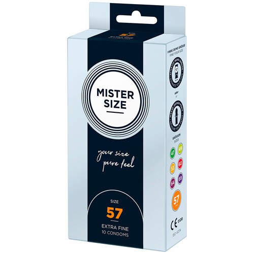 Mister Size 57mm Condoms for Perfect Fit