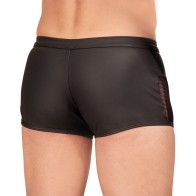 Pantalones de Aspecto Mate con Cierre NEK Negro Grande