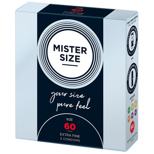 Mister Size 60mm Condoms for Comfort