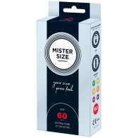 Condones Mister Size 60mm para Placer Sensacional