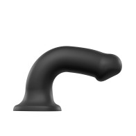 Strap On Me Silicone Dual Density Bendable Dildo - XLarge Black