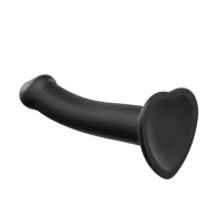 Dildo Bendable de Doble Densidad de Silicona Strap On Me - XLarge Negro