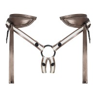 Desirous Strap-On Me Leatherette Harness