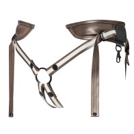 Desirous Strap-On Me Leatherette Harness