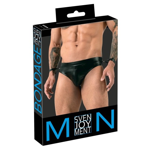 Svenjoyment Jock Briefs with Handcuffs Small