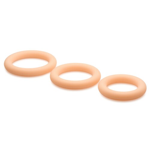 Set de Anillos para Pene de Silicona Discretos Jock