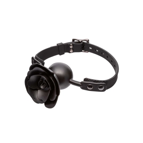 Gag Removible con Rosa CalExotics Forbidden | Accesorio BDSM