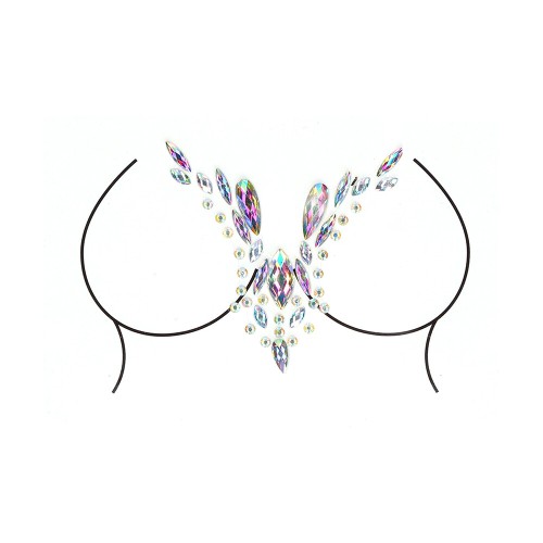 Le Desir Glamorous Deep-V Cleavage Bling Sticker