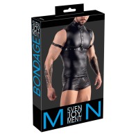 Svenjoyment Sleeveless Top with Chest Harness - Small Size