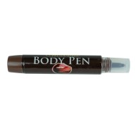 Chocolate Flavor Body Pen for Intimate Fun