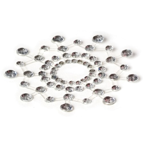 Bijoux Indiscrets Silver Rhinestone Pasties