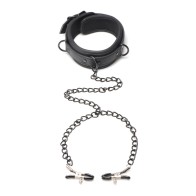 Master Series Adjustable Collared Temptress for Bondage Play