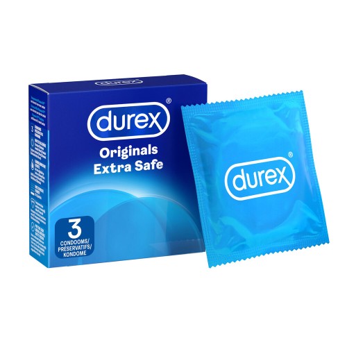 Durex Extra Safe Regular Fit Condoms - Comfort and Reliability