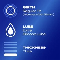 Durex Extra Safe Regular Fit Condoms - Comfort and Reliability