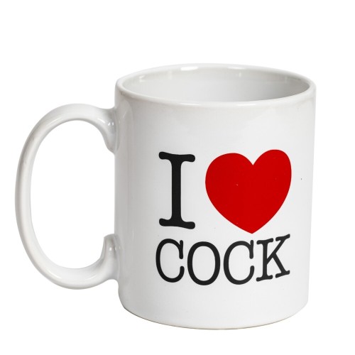 I Love Cock Mug for Fun Drink Experiences