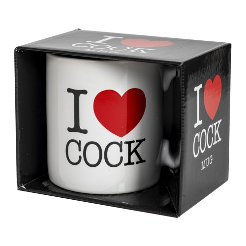 I Love Cock Mug for Fun Drink Experiences