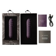 Vibrador Bullet de Superficie Múltiple Je Joue Duet Púrpura