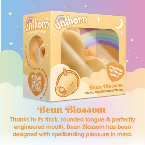 Unihorn Bean Blossom - Flickering Tongue Unicorn Vibe