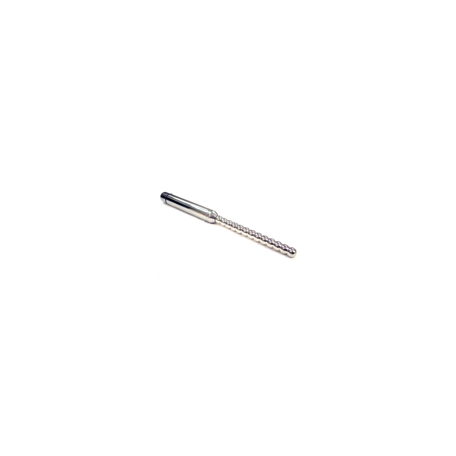 Rouge Stainless Steel Vibrating Ribbed Urethral Probe