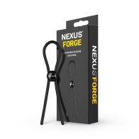 Nexus Forge Adjustable Silicone Cockring for Enhanced Erection