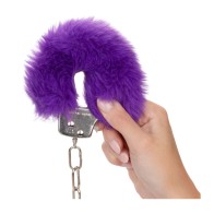 Ultra Fluffy Furry Cuffs Purple Edition