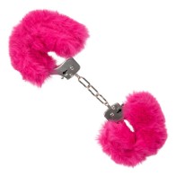 Manillas de Peluche Ultra Suaves Rosas - Restricción Lujosa