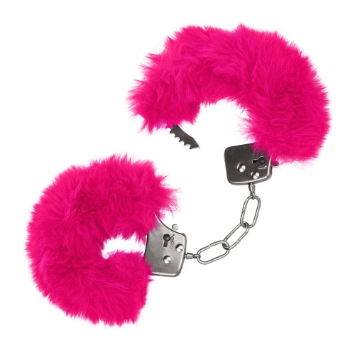 Ultra Fluffy Furry Cuffs Pink - Luxurious Restraint