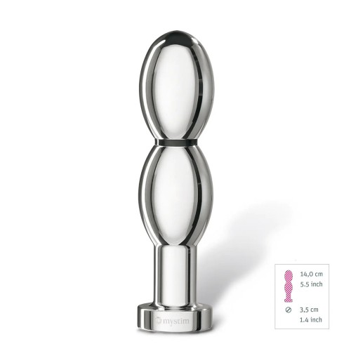 Dildo de Aluminio E-Stim MyStim Oh Thello para Placer Intenso